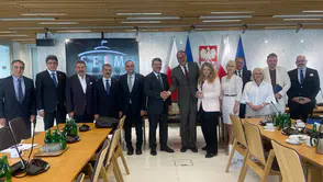 Prof. Dr. Veysel Ayhan, TBMM heyetiyle Polonya Sejm'ini ziyaret etti