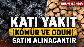 KATI YAKIT (KÖMÜR VE ODUN) SATIN ALINACAKTIR