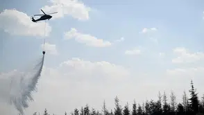 Ankara'da ot yangını: Havadan ve karadan müdahale ediliyor