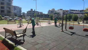 Efeler Belediyesi'nden Mimar Sinan Parklarına Detaylı Bakım Çalışması Başlatıldı