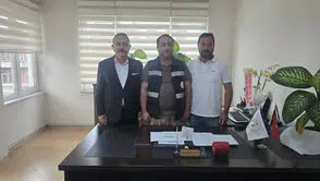 Vakfıkebir Belediye Başkanı Koçal'dan TİSKİ İlçe Şefi Karanis'e Hayırlı Olsun Ziyareti