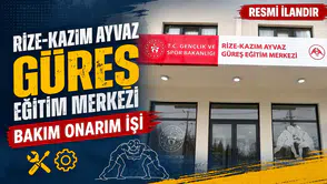 KAZIM AYVAZ GÜREŞ EĞİTİM MERKEZİ BAKIM ONARIM İŞİ