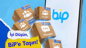 İnternet kotalarından harcamadan mesajlaşmak isteyenler, grup sohbetlerini BiP'e taşıyor