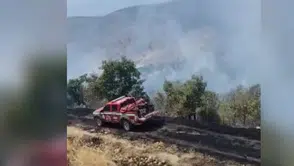 Konya’da orman yangını