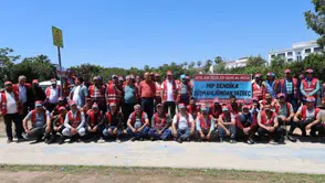 Mersin'de liman işçileri 231 gündür eylemde: İşimize geri dönene kadar buradayız
