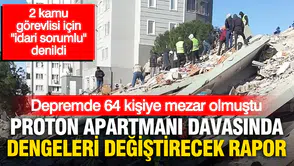 Proton Apartmanı Olayında Şok Eden Rapor: İki Kamu Görevlisi "İdari Sorumlu" İlan Edildi!