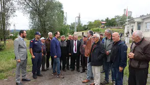 Pınarlı Köyü’nde Yangında Zarar Gören Caminin Yeniden Yapımı İçin Çalışma Başlatıldı