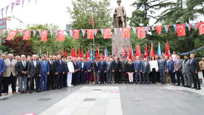 Atatürk’ün Trabzon’a İlk Gelişinin 102. Yıl Dönümü Törenle Kutlandı