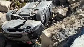 Kavron Yaylası’nda Araç Dereye Devrildi: 4 Kişi Yaralandı