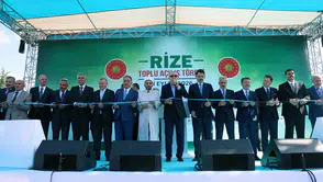 Erdoğan Rize’de 10 Milyar Liralık Yatırımın Açılışını Gerçekleştirdi
