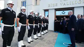 Başkan Erdoğan'dan Rize Valiliğine ziyaret
