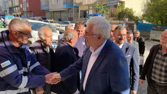 AK Parti Heyeti Uzundere İlçe Teşkilatını Ziyaret Etti