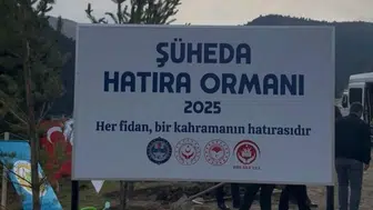 Trabzon Şüheda Hatıra Ormanı’na Fidanlar Toprakla Buluştu