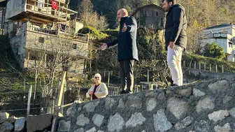 Çamlıhemşin’de Yol Seferberliği: Başkan Altun Betonsuz Yol Bırakmayacağız