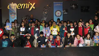 Erzurum'da ÇOGEP Projesi ile 120 Öğrenciye Sinema Keyfi Sunuldu