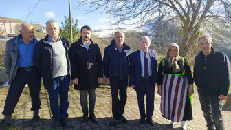 Başkan Vekili Tulumen’den Merhum Hüseyin Aydın’a Vefa Ziyareti
