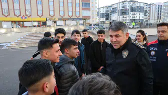 Erzurum İl Emniyet Müdürü Karaburun’dan Okul Ziyareti