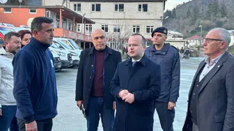 Kaymakam Arslantürk’ten Şantiye Ziyareti