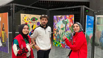 Güzel Sanatlar Fakültesi Öğrencilerinin Eserleri Büyük Beğeni Topladı