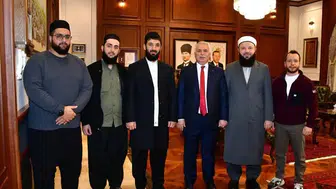 Vali Yıldırım, İDDEF Heyetini Makamında Ağırladı