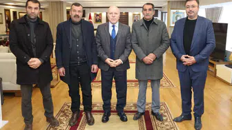 AK Parti Grup Başkanvekili Serhat Akyüz’den Erzurum Büyükşehir Belediyesine Ziyaret