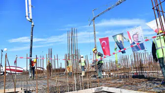 Of İlçe Adalet Sarayı Temeli Dualarla Atıldı