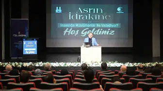 Erzurum'da 'İnsanlığa Müslümanlar Ne Vadediyor?' konulu kapsamlı söyleşi gerçekleşti