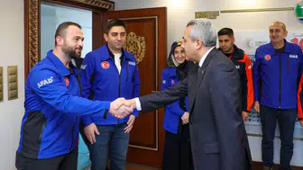 AFAD’ın 16. Kuruluş Yıl Dönümünde Vali Baydaş’a Ziyaret