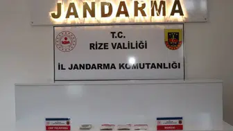 Rize’de Uyuşturucu Operasyonu: 2 Şüpheli Gözaltına Alındı
