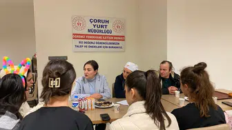 Çoruh Yurdu’nda Öğrenci Talepleri Masaya Yatırıldı