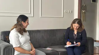 Rize’de Yüksek Riskli ve İlk Gebeliği Olan Anne Adaylarına Ev Ziyaretleri Sürüyor