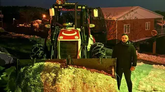 Yomra’da Karla Mücadele Çalışmaları Aralıksız Sürüyor