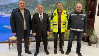 Çayeli Belediyesi'nde Sendika ve Başkan Arasında Samimi Görüşme Gerçekleşti