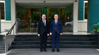 Trabzon Valisi Aziz Yıldırım’dan DSİ 22. Bölge Müdürlüğü’ne Veda Ziyareti