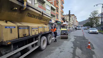 Yomra’da Trabzon Caddesi’nde Asfalt Onarım Çalışması Tamamlandı