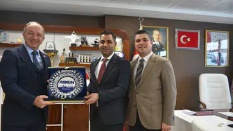 Askon Erzurum Yönetiminden Gençlik ve Spor İl Müdürlüğü'ne Ziyaret ve Plaket Töreni