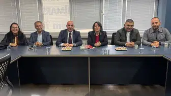 ETSO Heyetinden Mimarlar Odası Erzurum Şubesi’ne Ziyaret