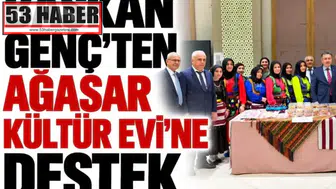 Başkan Genç, Ağasar Kültür Evi’ne Önemli Destek Sağladı!