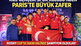 Rize Gençlik Spor Kulübü’nden Paris’te Büyük Zafer