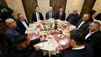 Aksaray'da hukuk camiası ve protokolü buluşturan en kalabalık iftar!