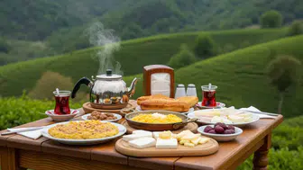 Rize’de Kahvaltı Nerede Yapılır? Doğayla İç İçe Kahvaltı Rehberi