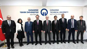Karadeniz Teknik Üniversitesi ile Çankırı Karatekin Üniversitesi Arasında İş Birliği Görüşmesi