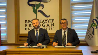 Recep Tayyip Erdoğan Üniversitesi ile TÜSEB Arasında Eğitim ve Simülasyon Alanında İş Birliği Protokolü İmzalandı