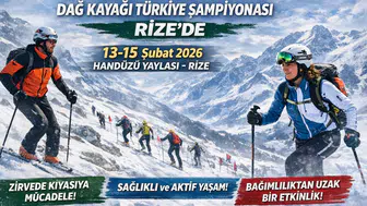 Yeşilay Zirve Kupası ile kış sporları Rize'de buluşuyor, sağlıklı yaşam vurgusu ön planda!