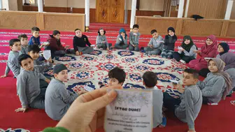 Oltu Müftülüğü’nden ÇEDES Projesi Kapsamında Cami-Çocuk Buluşması ve Şehitlik Ziyareti