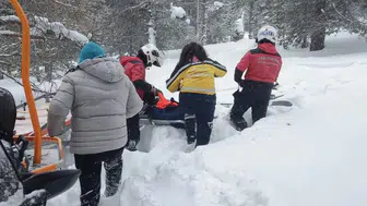 Sarıkamış Kayak Merkezi'nde Kaza: JAK Ekipleri Anında Yardıma Koştu!