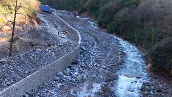 Tunca Beldesi'nde taşkın riskini azaltan ıslah çalışmaları sürüyor