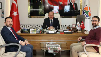 Artvin Çoruh Üniversitesi Arhavi MYO Müdürü Mustafa Özdemir’den Arhavi Belediyesi’ne Ziyaret