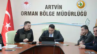 Artvin’de Orman Haftası Hazırlıkları Başladı: Kurumlar Arası Koordinasyon Toplantısı Yapıldı