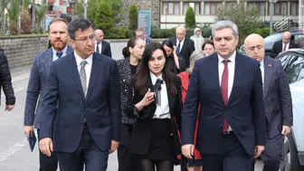 Gürcistan’ın Ankara Büyükelçisi Archil Kalandia, RTEÜ’yü Ziyaret Etti